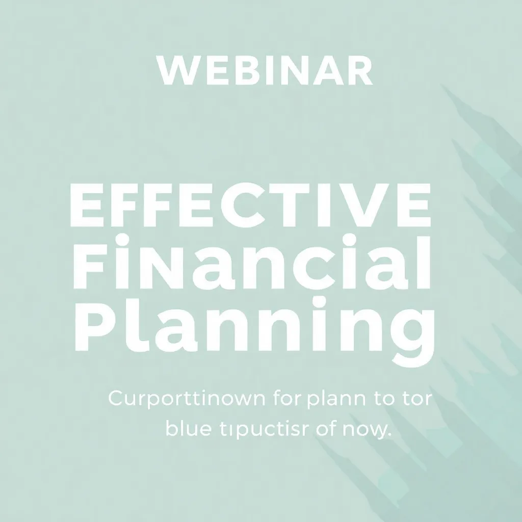 Webinar: Planowanie Finansowe